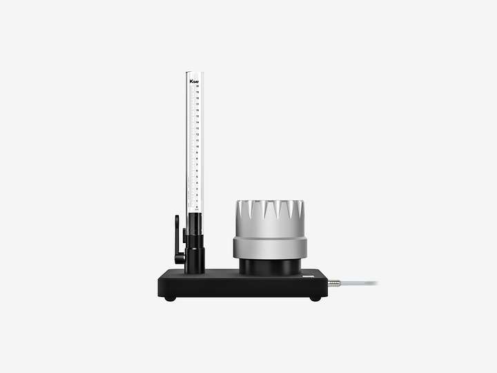 A photo of the KSAT saturated hydraulic conductivity laboratory instrument