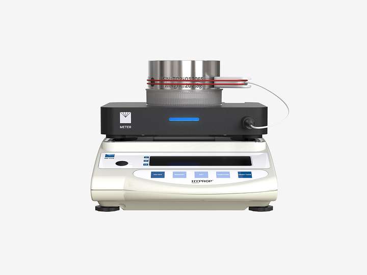 A photo of VARIOS automated thermal dryout curves laboratory instrument