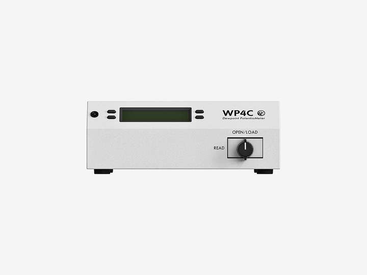 A photo of a WP4C soil water potential lab instrument