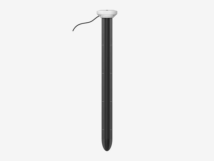 A photo of the TEROS 54 soil moisture profile probe