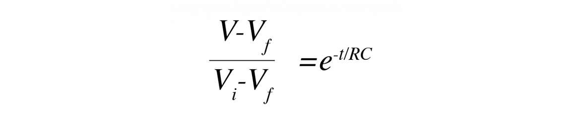 Capacitance Technique Equation