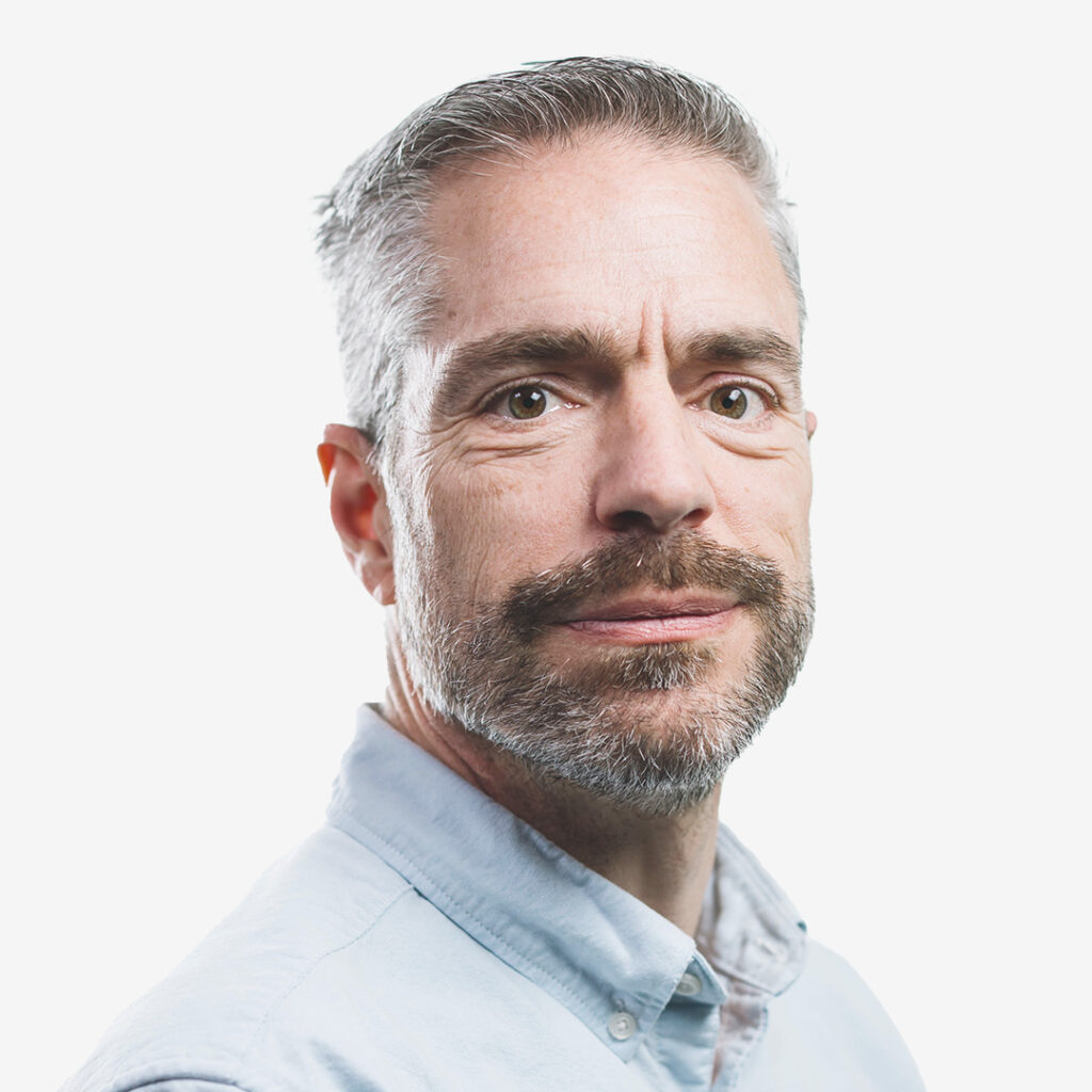 A headshot of Dr. Colin Campbell