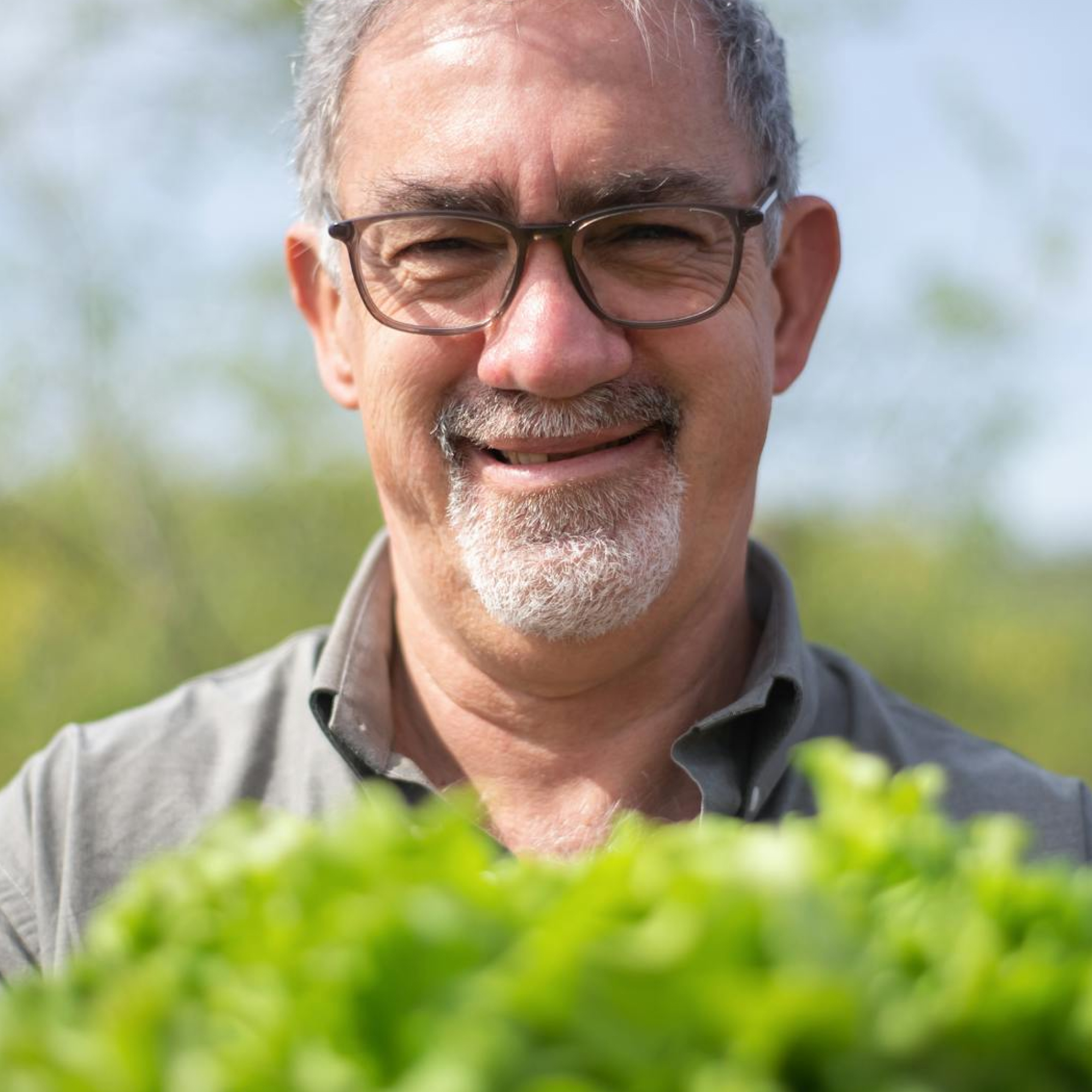 Farmer Improving The Food Chain Through Soil Health