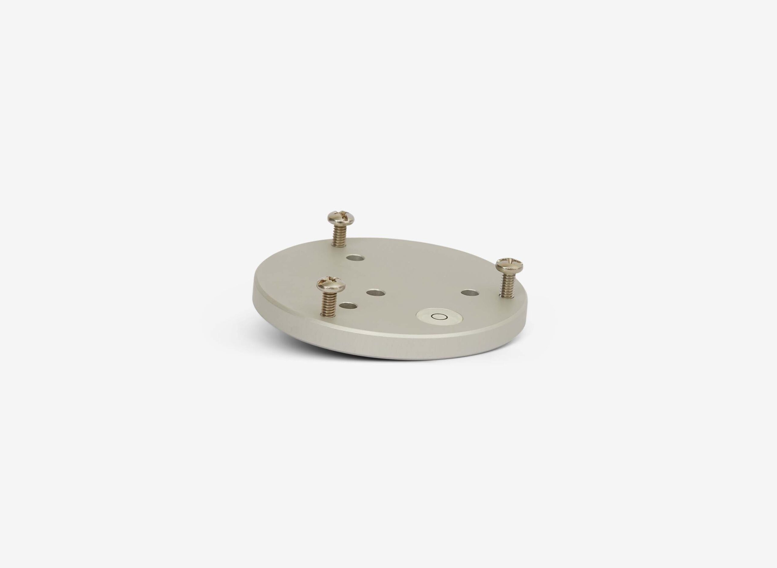 Leveling plate for PYR and PAR sensors